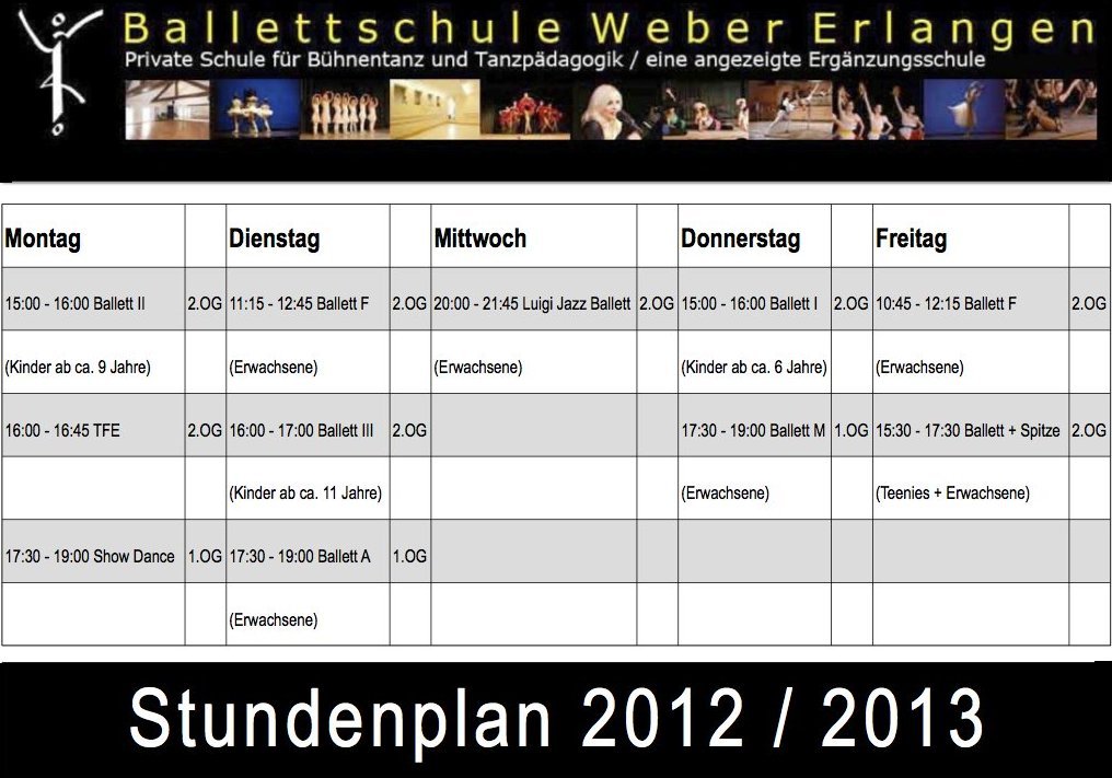 Ballettschule Weber Erlangen